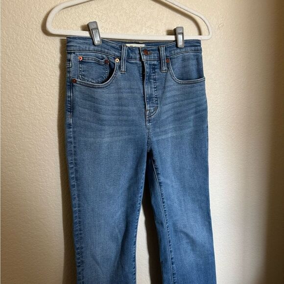 Madewell Cali Demi-Boot Jeans in Dorrance Wash:‎ TENCEL™ Denim Edition Size 26 - Picture 3 of 11